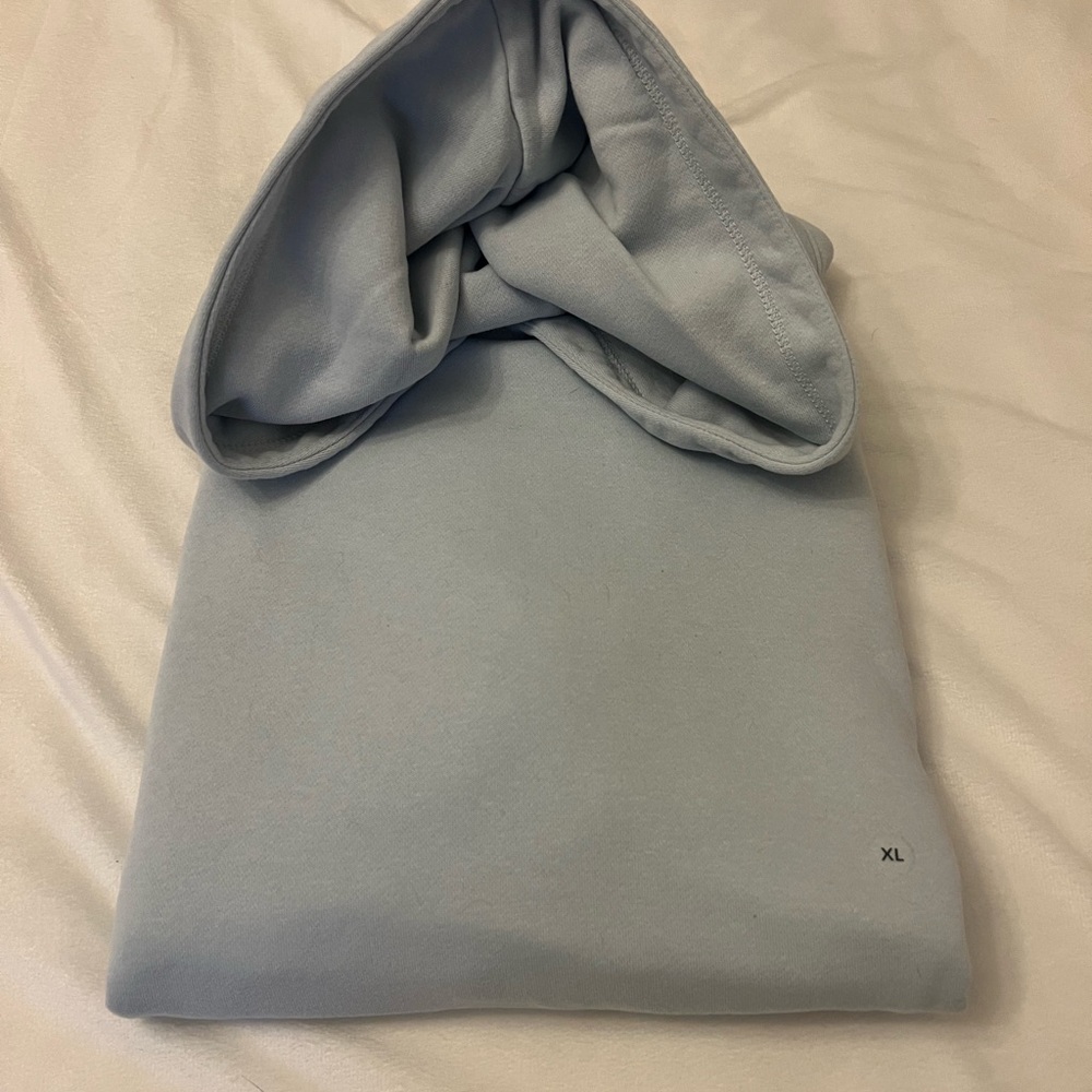 American Eagle Outfitters Light Blue Hoodie